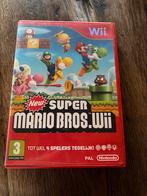Super Mario Bros. Wii - Wii game, Spelcomputers en Games, Games | Nintendo Wii, Gebruikt, Eén computer, Ophalen of Verzenden, Platform