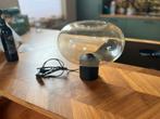 Tafellamp Karwei Odin, Huis en Inrichting, Lampen | Tafellampen, Ophalen of Verzenden, Zo goed als nieuw, Glas, Minder dan 50 cm