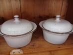 Dekschalen, Johnson Bros, Desert Sand, ironstone, Antiek en Kunst, Ophalen of Verzenden