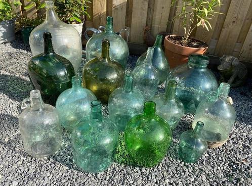 Gistflessen verschillende maten en kleuren, Antiek en Kunst, Curiosa en Brocante, Ophalen of Verzenden