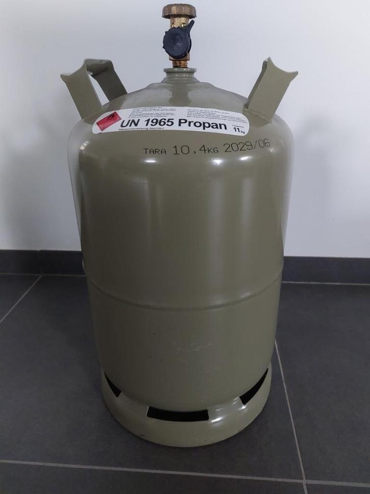 Gasfles volle fles propaan, Caravans en Kamperen, Camper-accessoires, Zo goed als nieuw, Ophalen