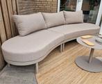 Japandi loungeset latte loungebank 280cm organisch, Tuin en Terras, Tuinsets en Loungesets, Ophalen, 5 zitplaatsen, Aluminium