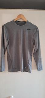 Nike Pro Combat Dri-Fit Shirt Grijs Maat M, Fitness, Maat 48/50 (M), Nike, Ophalen of Verzenden