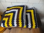 gehaakte vintage granny kussenhoezen hippie bohemian zomer, Huis en Inrichting, Woonaccessoires | Kussens, Verzenden, Vierkant
