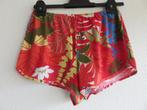 Salto strandbroekje, rode strand short met print maat M, Salto, Ophalen of Verzenden, Zo goed als nieuw, Zwembroek of Short