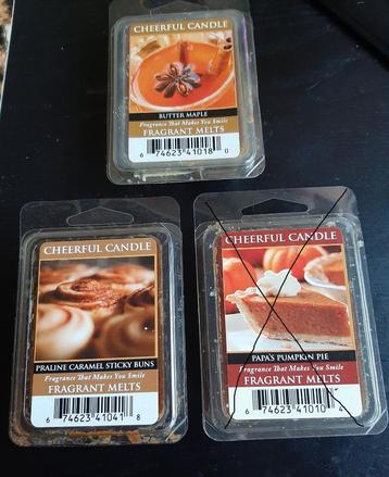 Losse waxmelt blokjes Cheerful Candle beschikbaar voor biedingen