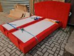 Ergosleep elektrisch verstelbaar boxspring met achterbord, Ophalen, Gebruikt, 210 cm, Tweepersoons