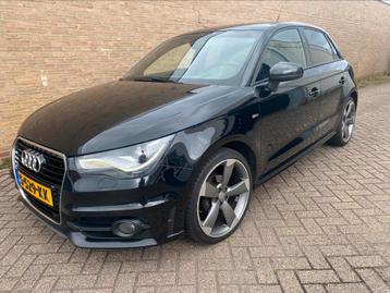 Audi A1 1.2 Tfsi 63KW S-Line 2014 Zwart beschikbaar voor biedingen