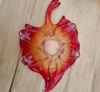 Murano schaal rood glas 40x30 cm, Antiek en Kunst, Ophalen of Verzenden