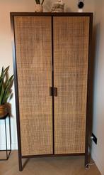 Karwei Eloise Kast - Walnoot Rotan, Ophalen, 50 tot 100 cm, Zo goed als nieuw, 150 tot 200 cm