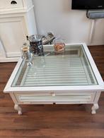 Prachtige witte salontafel van Riviera maison, Ophalen, 75 cm of meer, Rechthoekig, Hout