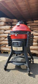 Kamado Joe Konnected Joe BBQ Kamado Barbecue, Tuin en Terras, Ophalen of Verzenden, Zo goed als nieuw, Kamado joe, Met accessoires