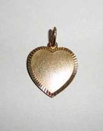 Hanger Hartje Graveerplaatje Doublé Valentijnsdag, Sieraden, Tassen en Uiterlijk, Kettinghangers, Overige materialen, Nieuw, Ophalen of Verzenden