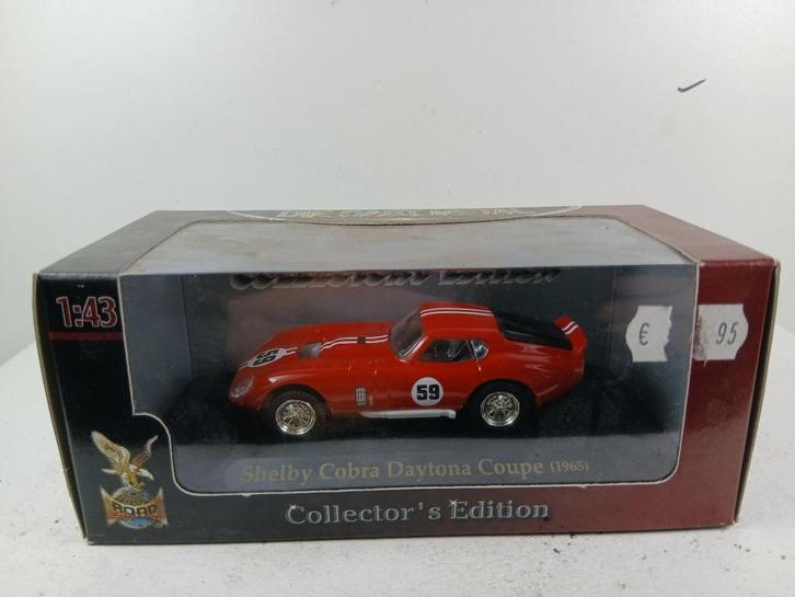 road signature 1/43 shelby cobra daytona # 59, Hobby en Vrije tijd, Modelauto's | 1:43, Zo goed als nieuw, Auto, Overige merken