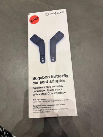 Bugaboo butterfly autostoel adapters NIEUW IN DOOS beschikbaar voor biedingen
