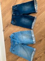 2 korte spijkerbroeken Hema denimshort 146-152, Kinderen en Baby's, Kinderkleding | Maat 146, Jongen, Ophalen of Verzenden, Broek