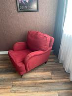 Rode fauteuil, Huis en Inrichting, Fauteuils, Gebruikt, Minder dan 75 cm, Ophalen of Verzenden, 75 tot 100 cm
