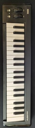 Korg microKEY 37, Korg, Zo goed als nieuw, Aanslaggevoelig, Overige aantallen