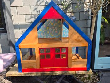 Mooi Goki Poppenhuis met volledige inrichting  beschikbaar voor biedingen