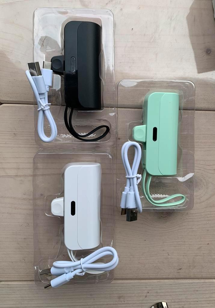 Nieuwe draagbare powerbank 5000mAh, Telecommunicatie, Powerbanks, Nieuw, Ophalen of Verzenden