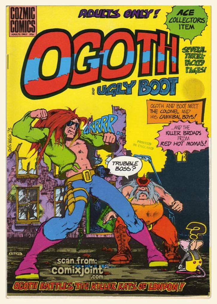 Ogoth and Ugly Boot - One Shot (1973) Cozmic Comics, Boeken, Strips | Comics, Zo goed als nieuw, Eén comic, Amerika, Verzenden