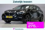 BMW 1-serie 118i Executive Edition |AUT|Carplay|Sfeerverlich, Auto's, BMW, 65 €/maand, Gebruikt, Leder en Stof, Zwart