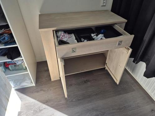Commode met lade en kastruimte, Kinderen en Baby's, Kinderkamer | Commodes en Kasten, Gebruikt, Commode, Minder dan 90 cm, Minder dan 75 cm
