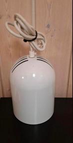 Witte vintage Deense Knud Christensen planten hanglamp., Huis en Inrichting, Ophalen of Verzenden, Zo goed als nieuw, Minder dan 50 cm
