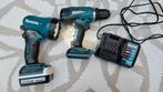Makita 14.4V Set - Boormachine, Lamp, Accu's, Lader, Doe-het-zelf en Verbouw, Gereedschap | Boormachines, Ophalen of Verzenden