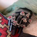 Robijn liefde geluk passie vreugde aantrekken beschermt, Sieraden, Tassen en Uiterlijk, Ringen, Nieuw, Ophalen of Verzenden, 17 tot 18