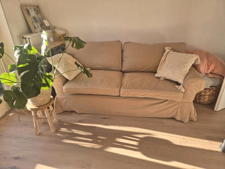 Ikea Ektorp Slaapbank - Comfortabel en Stijlvol, Huis en Inrichting, Banken | Bankstellen, Gebruikt, Rechte bank, Tweepersoons