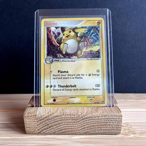 Raichu (PK 12) — Reverse Holo STAMPED — EX Power Keepers, Hobby en Vrije tijd, Verzamelkaartspellen | Pokémon, Zo goed als nieuw