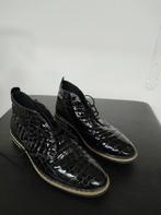 Rieker dames lak schoen met ritsje binnenzijde.Maat 40, Ophalen of Verzenden, Gedragen, Zwart