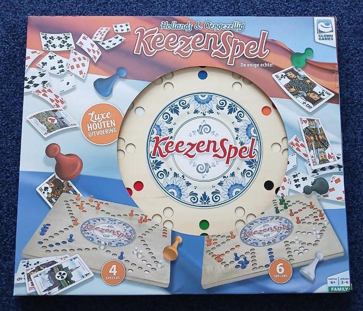 Te koop: heel mooi Keezen spel., Hobby en Vrije tijd, Gezelschapsspellen | Bordspellen, Nieuw, Vijf spelers of meer, Ophalen