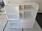 Witte kast met rolluik 110 cm x 44,5 cm x 120 cm BxDxH, Huis en Inrichting, Ophalen, Gebruikt