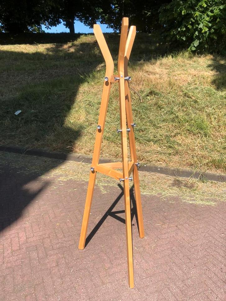 Staande houten IKEA Kapstok | 1999 | 10118 collectable, Huis en Inrichting, Woonaccessoires | Kapstokken, Zo goed als nieuw, Staande kapstok