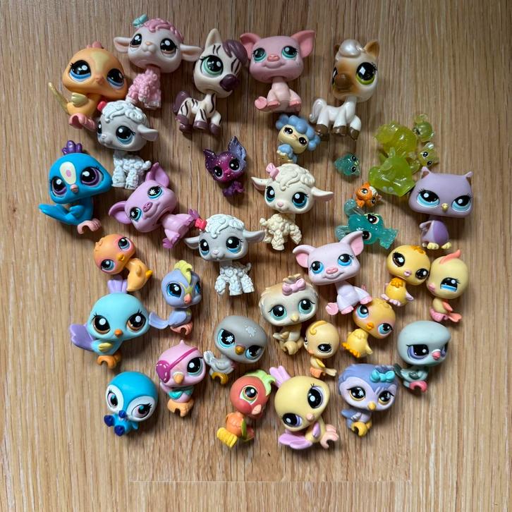 Littlest Pet Shop Vogels & Dieren LPS Lot - HASBRO 2004-2012, Verzamelen, Poppetjes en Figuurtjes, Gebruikt, Ophalen of Verzenden