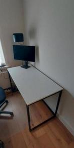 Bureau / tafel wit, 60x120cm, Ophalen, Gebruikt