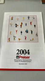 Preiser Folder 2004 nieuwigheden, Hobby en Vrije tijd, Modeltreinen | Overige schalen, Nieuw, Overige merken, Gelijkstroom of Wisselstroom