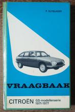 Vraagbaak Citroën GS-modellenserie 1971-1977, Auto diversen, Handleidingen en Instructieboekjes, Ophalen of Verzenden