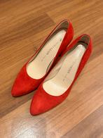 Peter Kaiser pumps rood en multi groen snake + clutch41.5/42, Kleding | Dames, Schoenen, Ophalen of Verzenden, Zo goed als nieuw
