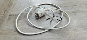 Perilex kabel met perilex stekker 170cm lang, wit beschikbaar voor biedingen