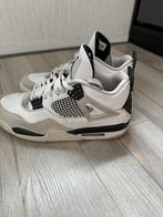 Jordan 4 military black maat 45, Ophalen of Verzenden, Zo goed als nieuw, Wit