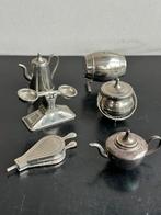 Zilverkleurige miniaturen 1 koop, Verzamelen, Ophalen of Verzenden