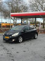 Peugeot 208 1.4 VTI 70KW/95PK 5-D 2012 Zwart, Auto's, Voorwielaandrijving, Euro 5, Stof, Zwart