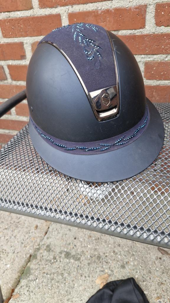 Zo goed als nieuwe samshield cap, Dieren en Toebehoren, Paarden en Pony's | Beschermers, Zo goed als nieuw, Ophalen of Verzenden