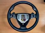 Saab 9-3SS/SC Lederen sportstuur upgrade schakelbediening, Ophalen of Verzenden, Gebruikt, Saab