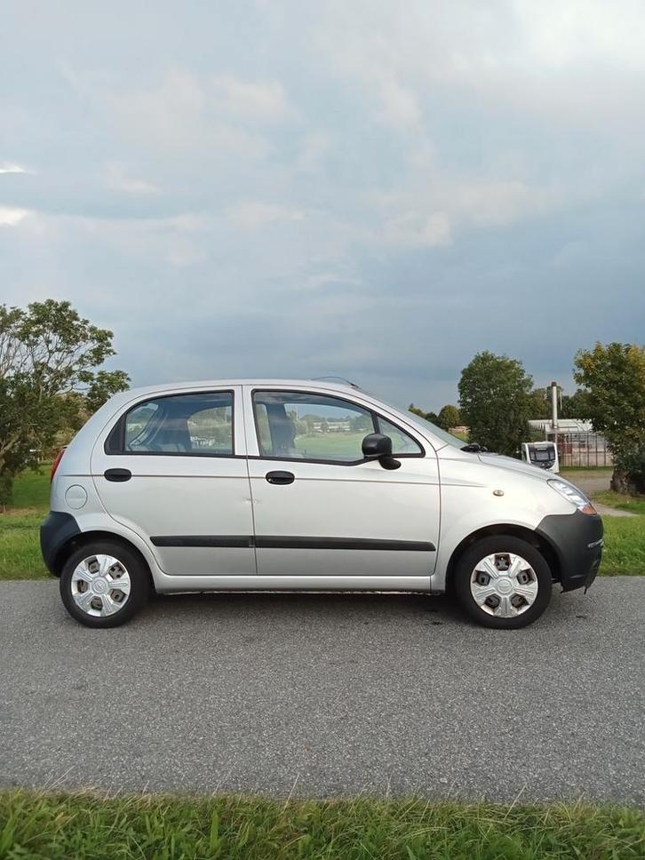 Chevrolet Matiz 0.8 2008 Grijs, Auto's, Chevrolet, Matiz, Benzine, B, Hatchback, Handgeschakeld, Origineel Nederlands, Zilver of Grijs