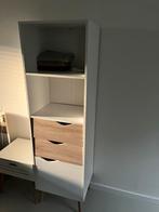 Delta Boekenkast - wit/eiken - 171cm hoog, Ophalen, Kunststof, 50 tot 100 cm, Zo goed als nieuw