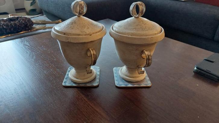 Aardewerk potten met ijzeren oren (bieden mag), Antiek en Kunst, Antiek | Keramiek en Aardewerk, Ophalen